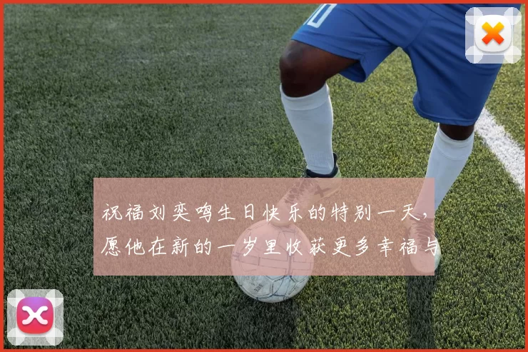 祝福刘奕鸣生日快乐的特别一天，愿他在新的一岁里收获更多幸福与成功